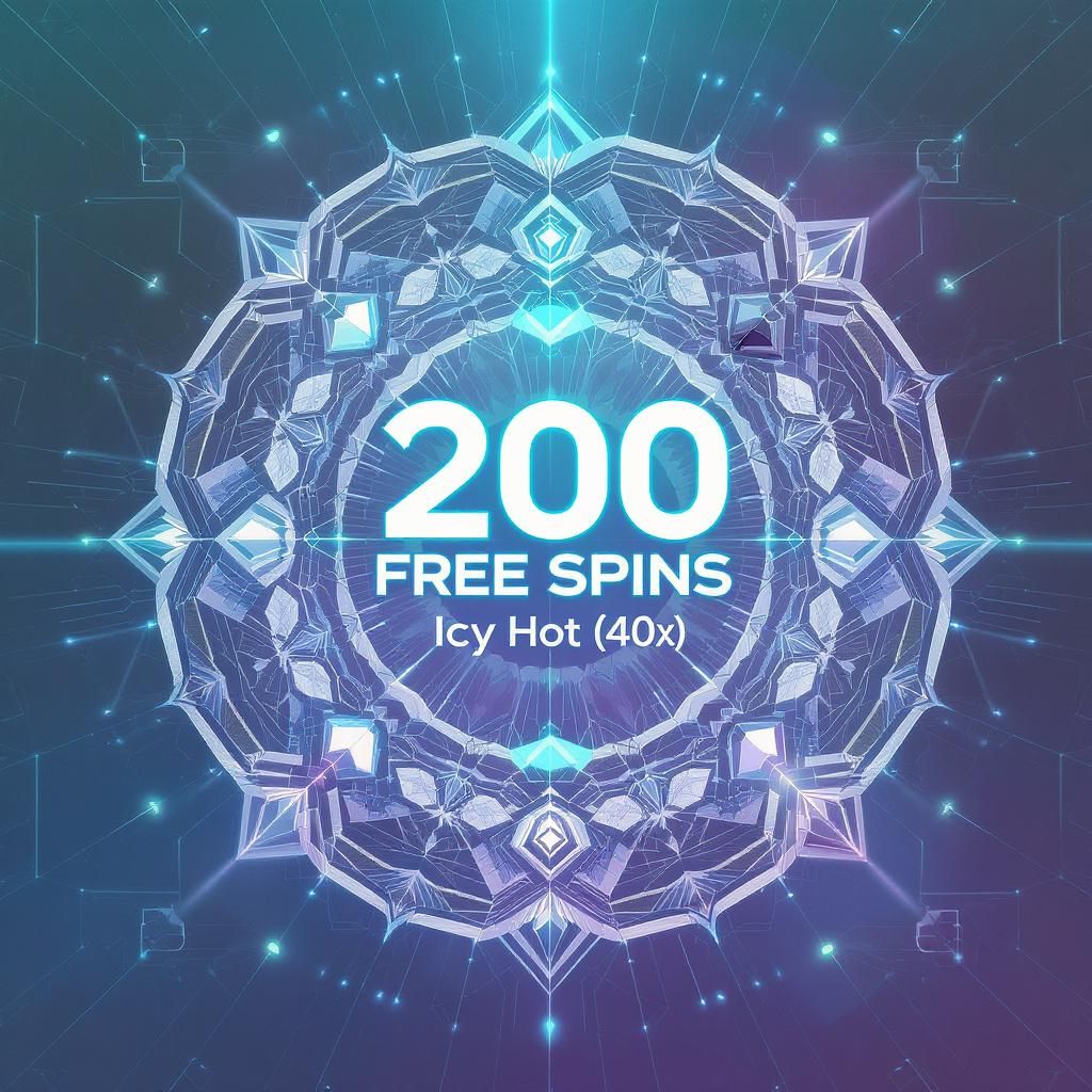 200 Free Spins - Icy Hot (40x)